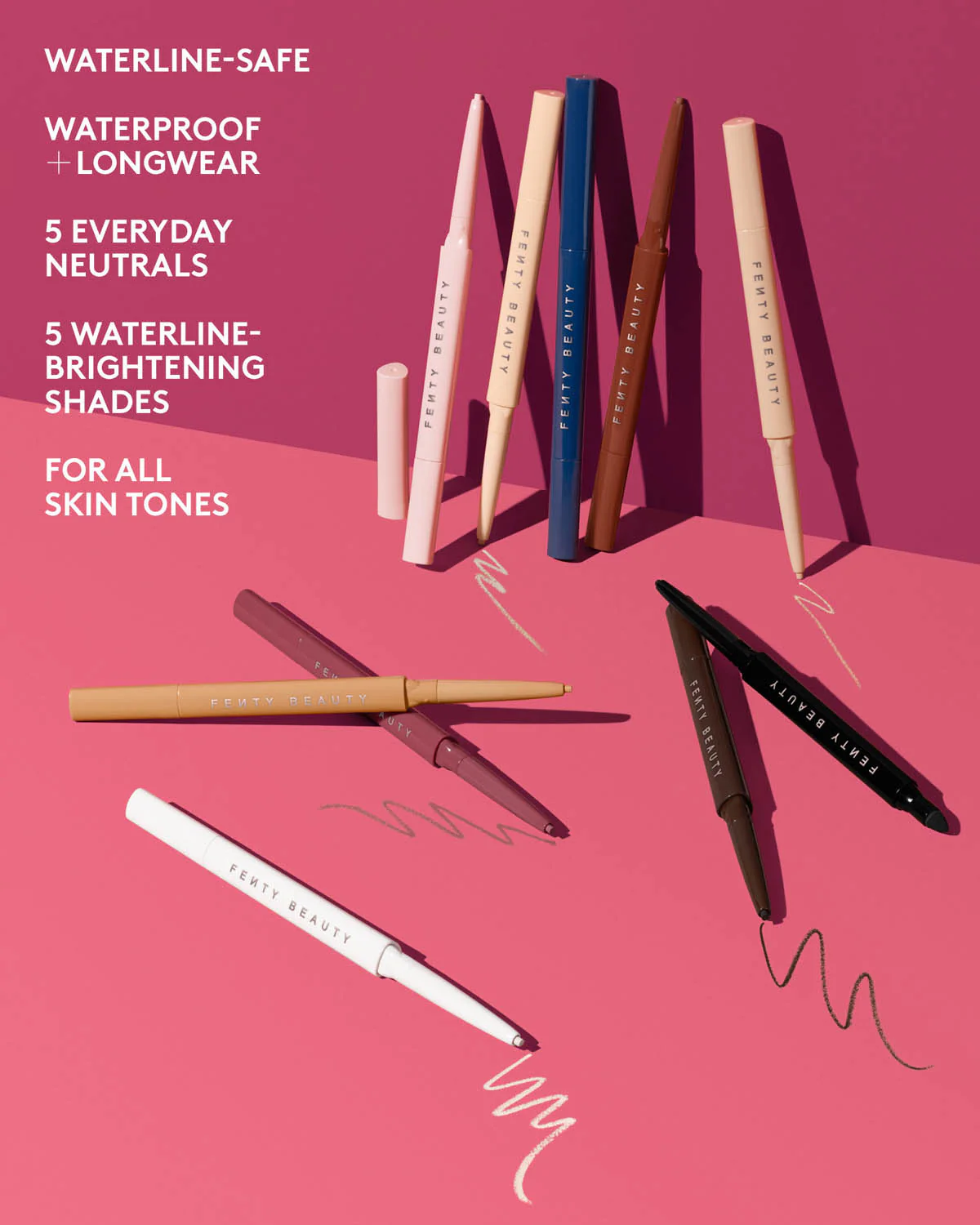 Bold Eye Essentials Bundle: Eyeshadow Stick, Gel Eyeliner + Mascara - Image 5