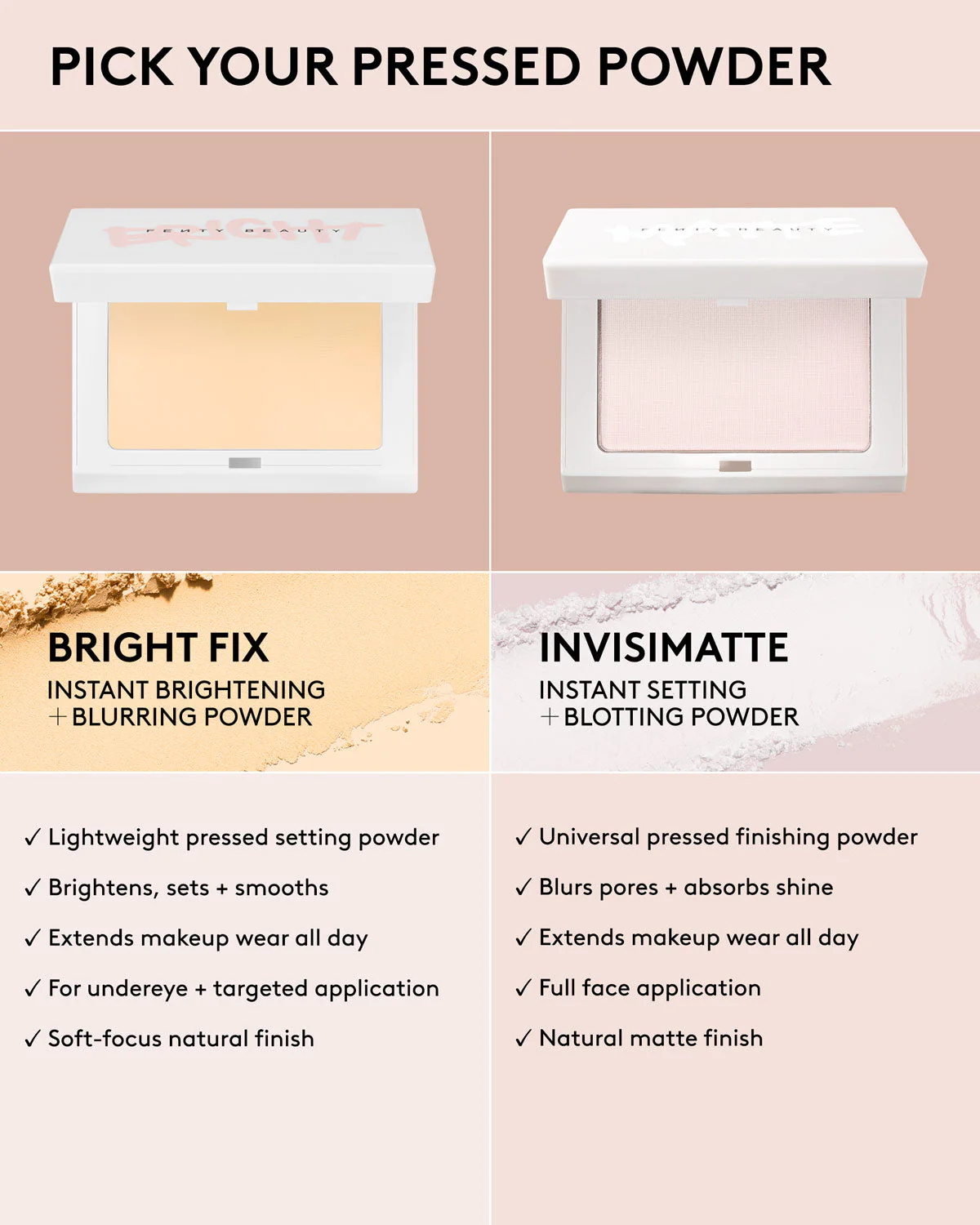 Bright Fix Instant Brightening + Blurring Powder — Lavender - Image 8