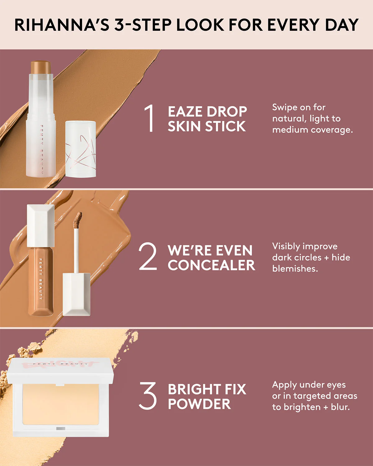 Bright Fix Instant Brightening + Blurring Powder — Rose Quartz - Image 9