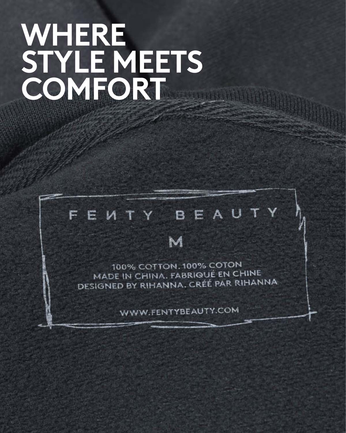 Fenty Beauty Oversized Unisex Hoodie — XS - Image 10
