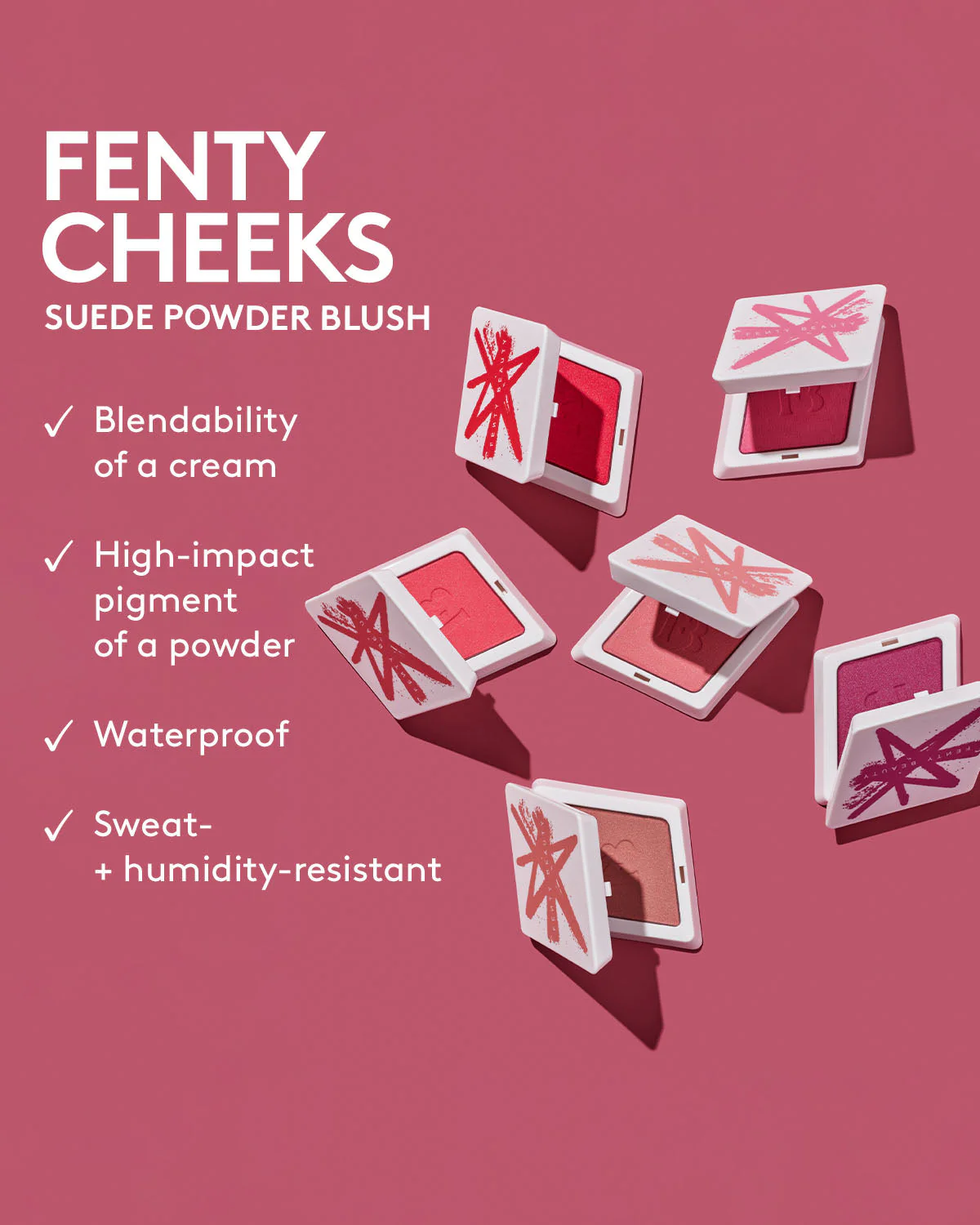 Fenty Cheeks Suede Powder Blush — Drama Clas$$ - Image 3