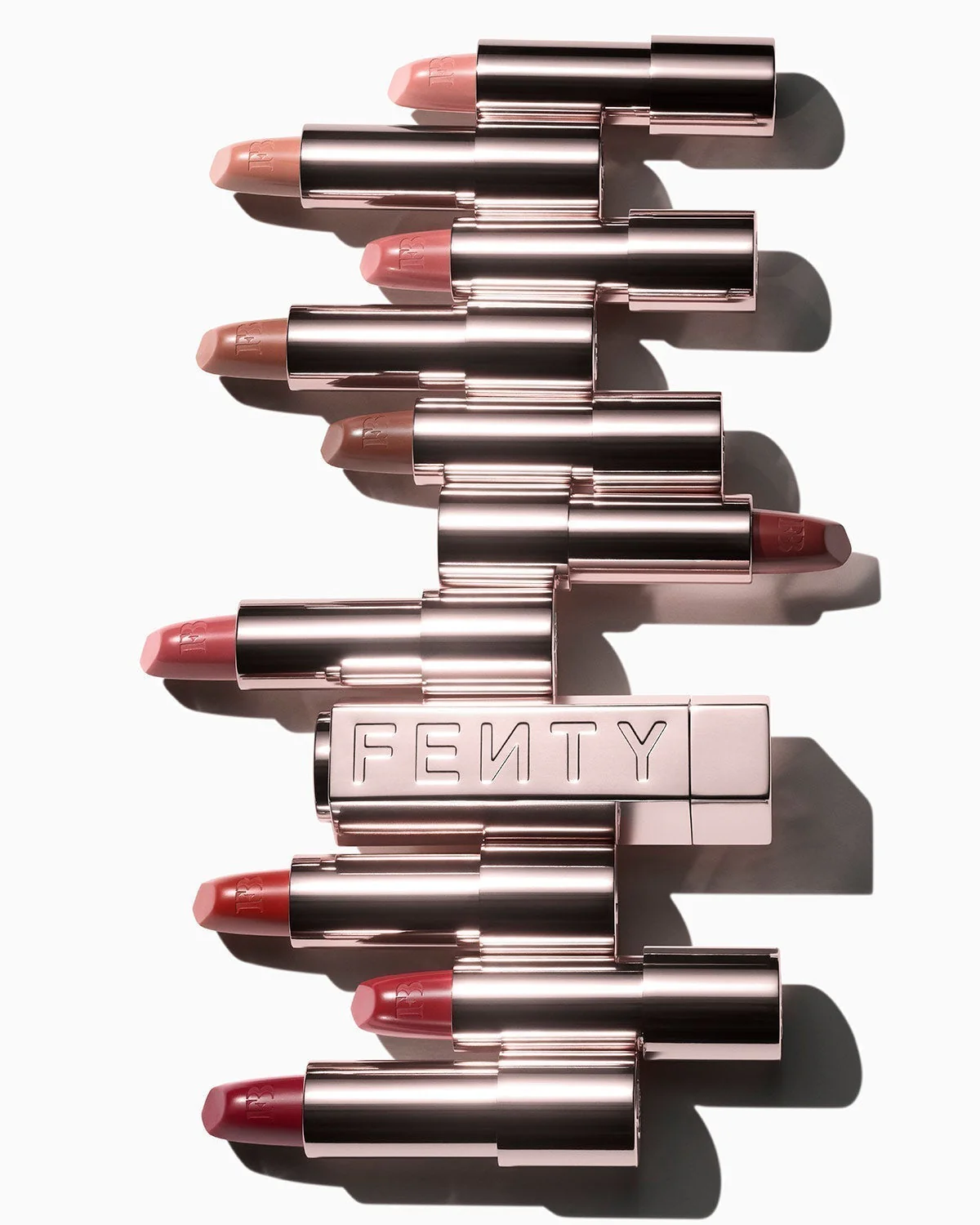 Fenty Icon The Fill Semi-Matte Refillable Lipstick — She a CEO - Image 6