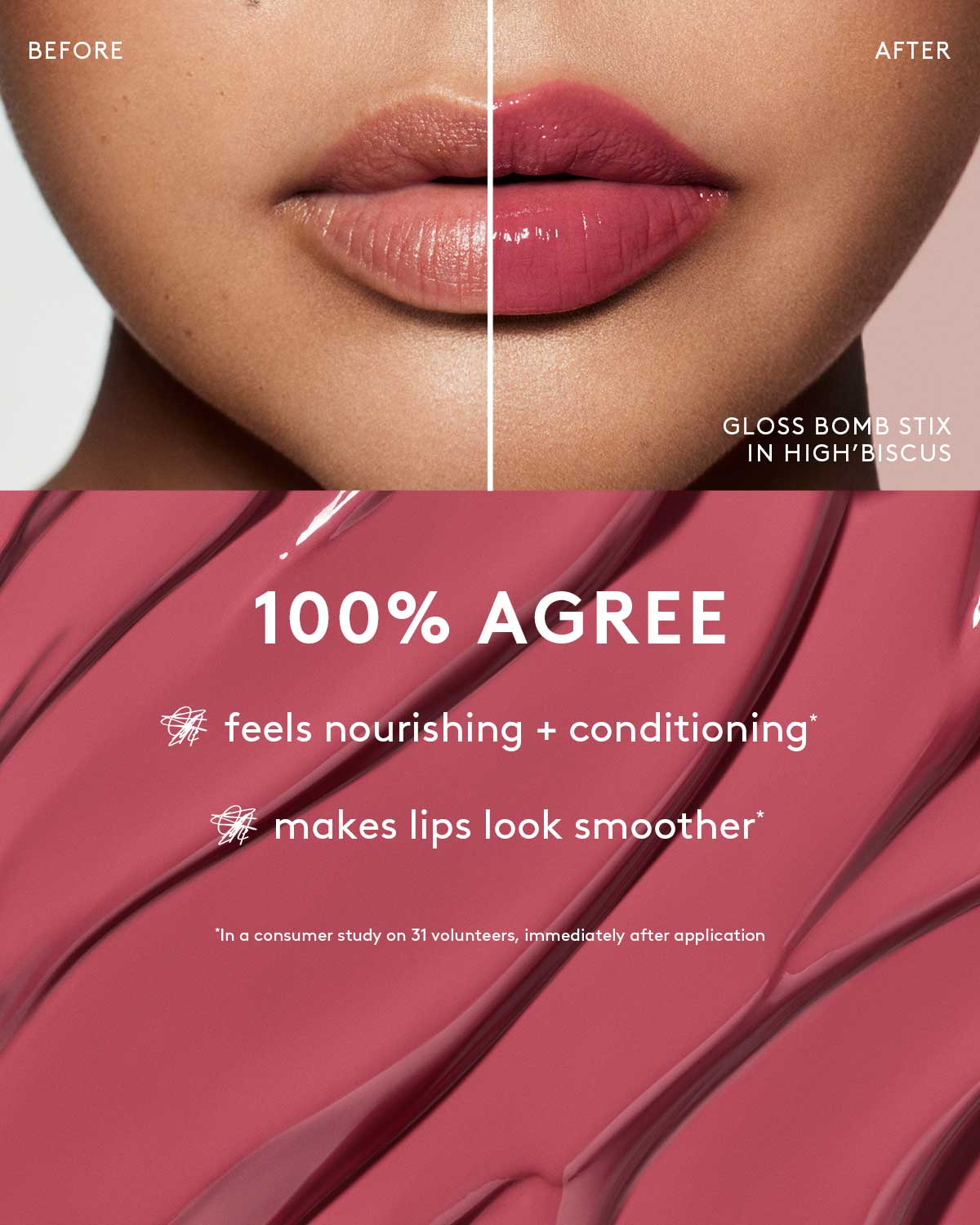Gloss Bomb Stix High-Shine Gloss Stick — Rose Amber - Image 5
