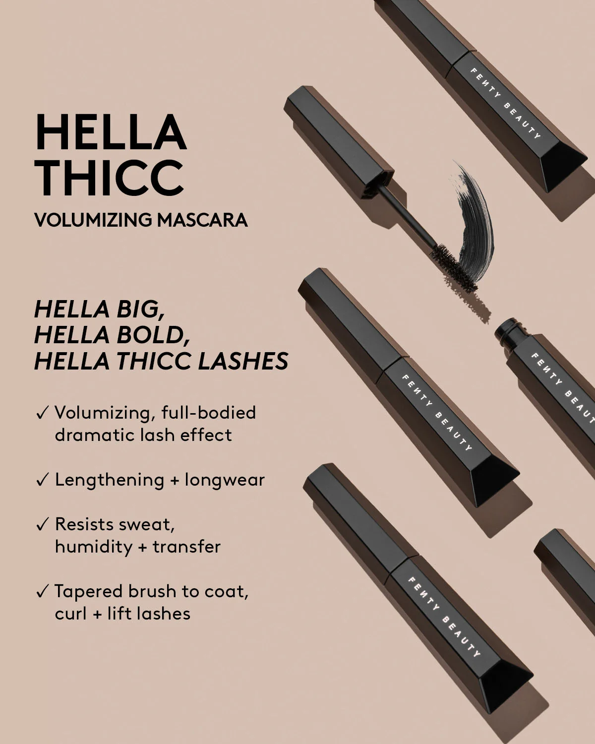 Hella Thicc Volumizing Mascara — Let'z Be Blunt - Image 4