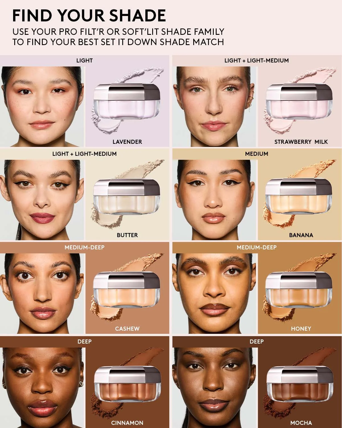 Set it Down Superfine Blurring Setting Powder — Strawberry Milk - Image 4