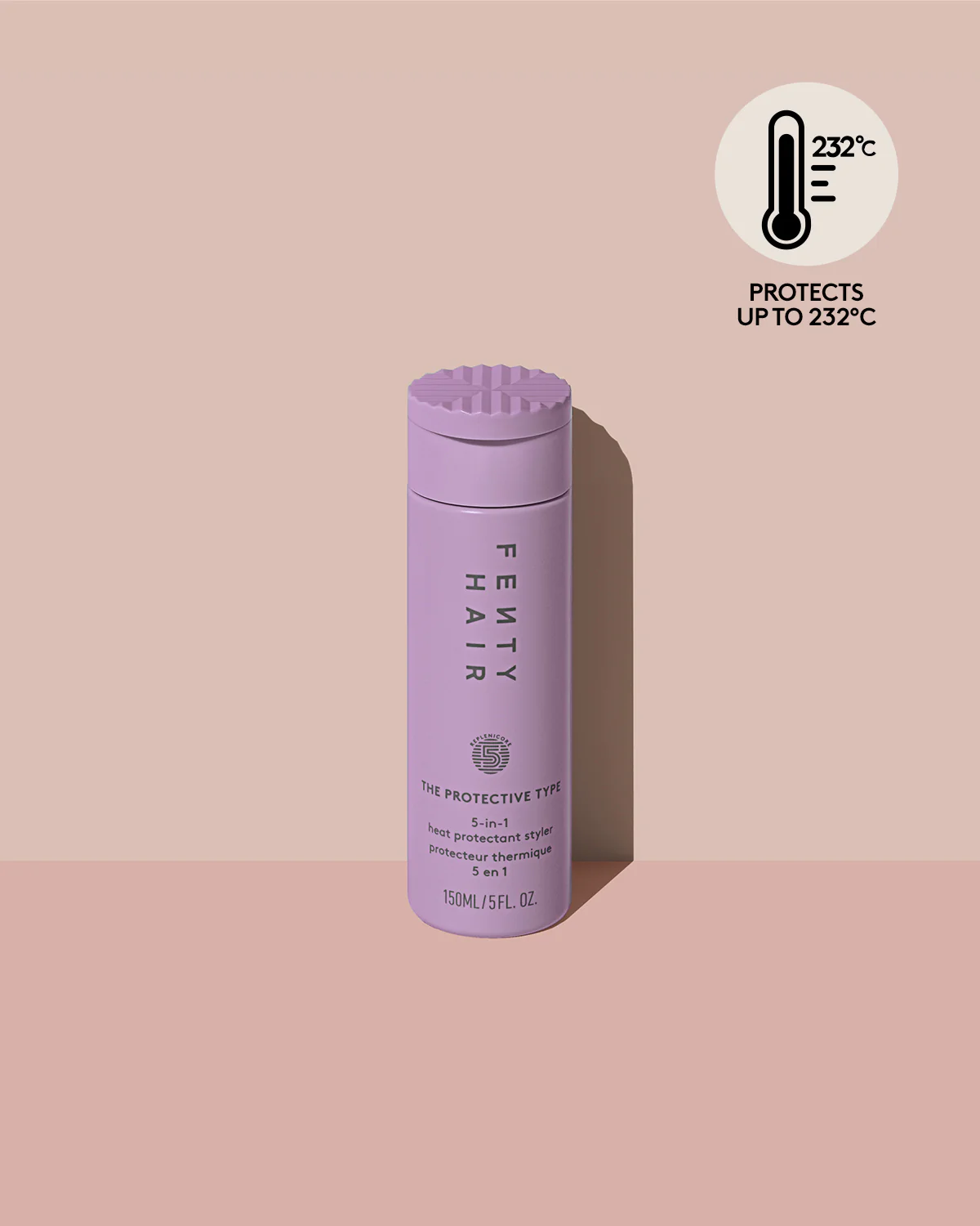 The Protective Type 5-in-1 Heat Protectant Styler