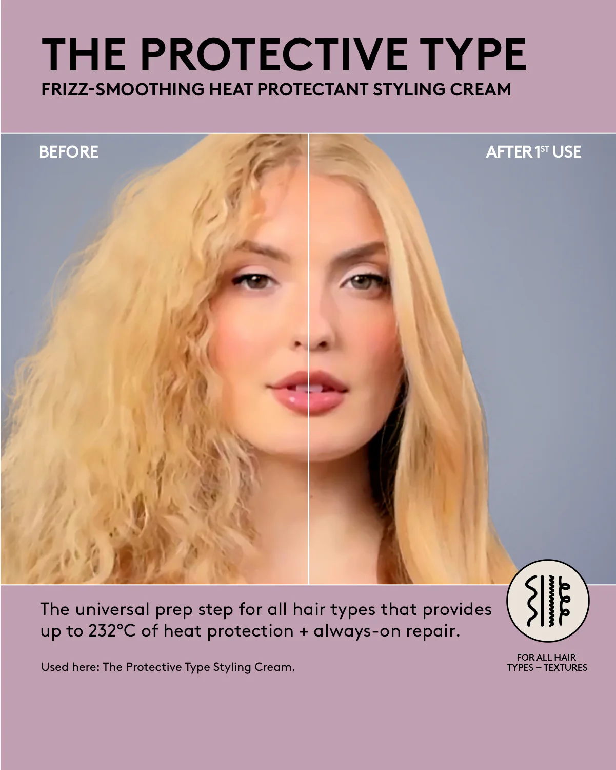 The Protective Type 5-in-1 Heat Protectant Styler - Image 2