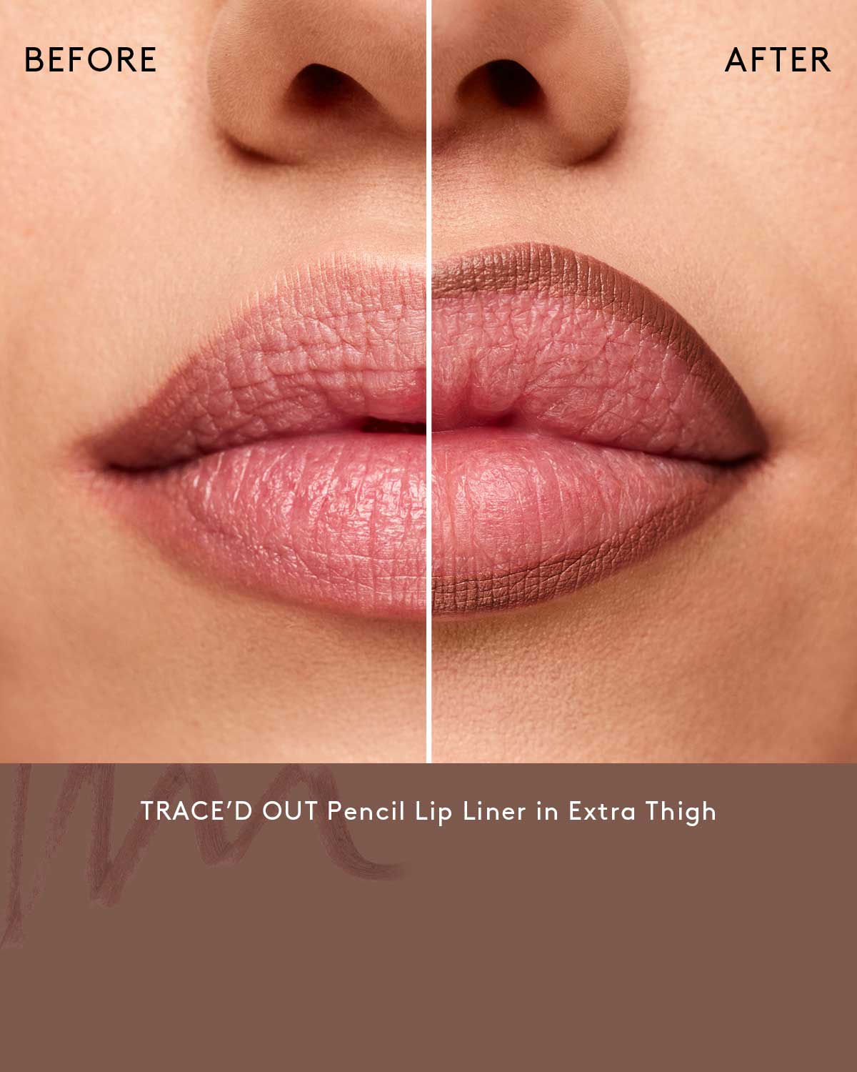 Trace'd Out Longwear Waterproof Pencil Lip Liner—Extra Thigh - Image 4