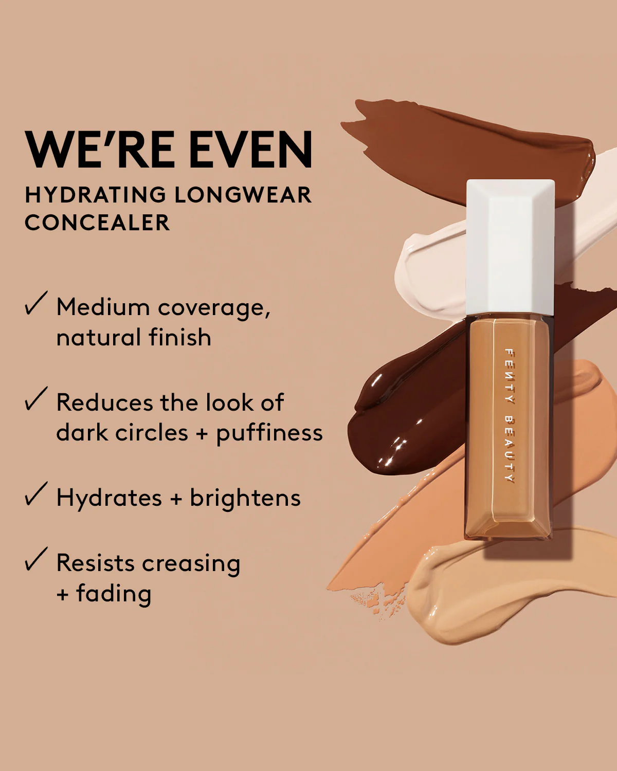 We're Even Mini Hydrating Longwear Concealer — 470W - Image 9
